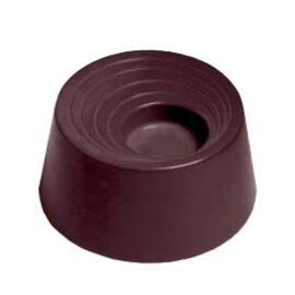 chocolate mould  • round | 21-cavity | mould size Ø 31 x H 15.4 mm  L 275 mm  B 135 mm product photo