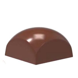 chocolate mould  • square | 24-cavity | mould size 25.5 x 25.5 x H 15 mm  L 275 mm  B 135 mm product photo