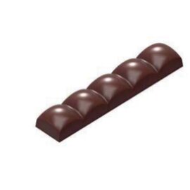 chocolate mould  • rectangle | 8-cavity | mould size 117.5 x 23.5 x 14 mm  L 275 mm  B 135 mm product photo  L