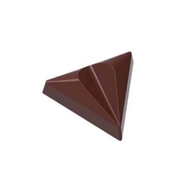 chocolate mould  • triangle | 21-cavity | mould size 9.5 x 34.5 x 13.5 mm  L 275 mm  B 135 mm product photo