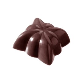 chocolate mould  • square | 35-cavity | mould size 25 x 25 x H 11 mm  L 275 mm  B 175 mm product photo