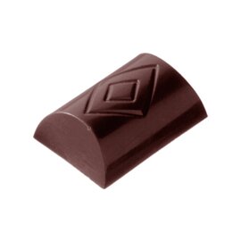 chocolate mould  • half cylinder | 32-cavity | mould size 29 x 20 x H 10 mm  L 275 mm  B 175 mm product photo