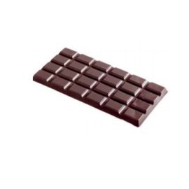 chocolate mould  • rectangle | 3-cavity | mould size 156 x 77 x 9 mm  L 275 mm  B 175 mm product photo