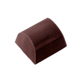 chocolate mould  • half cylinder | 32-cavity | mould size 29 x 26 x H 17 mm  L 275 mm  B 175 mm product photo