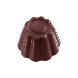 chocolate mould  • tartlet | 32-cavity | mould size Ø 26 x 17 mm  L 275 mm  B 175 mm product photo