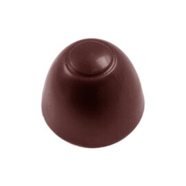 chocolate mould  • half-sphere | 32-cavity | mould size Ø 26 x 20 mm  L 275 mm  B 135 mm product photo