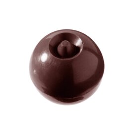 chocolate mould  • half-sphere | 40-cavity | mould size Ø 30 mm  L 275 mm  B 135 mm product photo