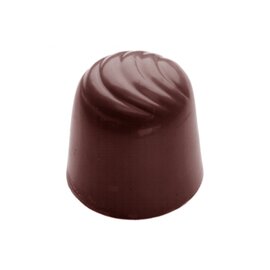 chocolate mould  • half-sphere | 24-cavity | mould size Ø 37 x 40 mm  L 275 mm  B 175 mm product photo