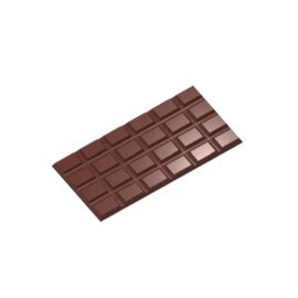 chocolate mould  • rectangle | 3-cavity | mould size 156 x 77 x 6 mm  L 275 mm  B 175 mm product photo  L