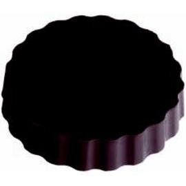 chocolate mould  • round  • tartelette | 10-cavity | mould size Ø 50 x 10 mm  L 275 mm  B 135 mm product photo