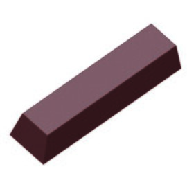 chocolate mould  • rectangular | 16-cavity | mould size 48 x 12 x H 9 mm  L 275 mm  B 135 mm product photo