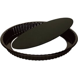 quiche pan black 1.8 ltr Ø 300 mm  H 30 mm product photo