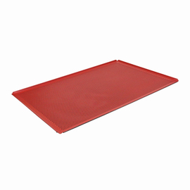 perforated sheet GN 1/1 stainless steel non-stick coated Tyneck red product photo