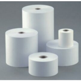 thermal  paper rolls white 55 g/m² 50 rolls  Ø 63 mm  L 50 m  B 57 mm product photo