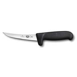 boning knife FIBROX SAFETY GRIP black | blade length 12 cm narrow product photo