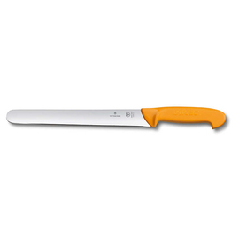 ham slicing knife SWIBO yellow | blade length 25 cm | straight | smooth cut product photo