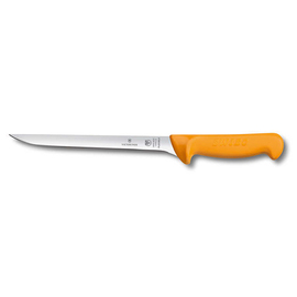 fish filleting knife SWIBO yellow | blade length 20 cm flexibel | straight | smooth cut product photo