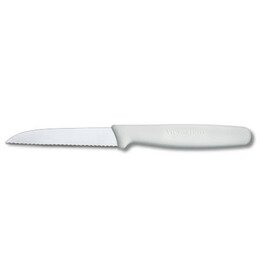  vegetable knife wavy cut | white | blade length 8 cm product photo