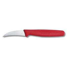 peeling knife curved blade smooth cut | red | blade length 6 cm product photo