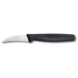 peeling knife curved blade smooth cut | black | blade length 6 cm product photo