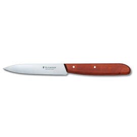 Vegetable knife, medium tip, 10 cm, wooden handle Bubinga product photo