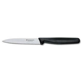  vegetable knife medium sharp wavy cut | black | blade length 10 centimeters product photo