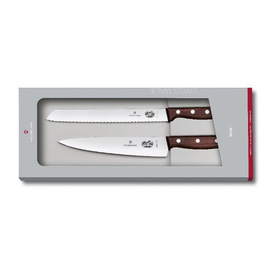 kitchen set WOOD bread knife | carving knife product photo