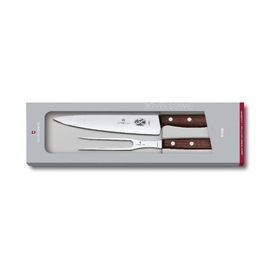 Carving Set WOOD Knife | Fork product photo