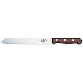 bread knife straight blade serrated serrated edge | brown | blade length 21 cm product photo