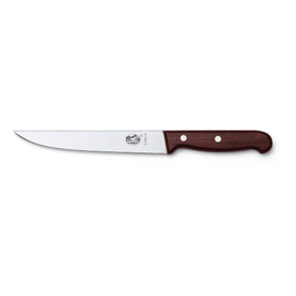 carving knife narrow smooth cut  | riveted | brown | blade length 18 cm product photo