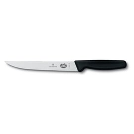 carving knife narrow smooth cut | black | blade length 18 cm product photo