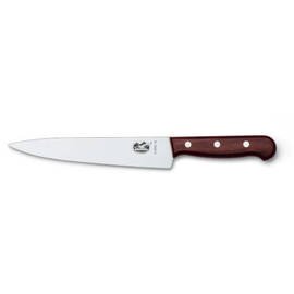 carving knife wide smooth cut  | riveted | brown | blade length 19 cm product photo