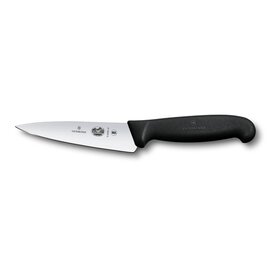 office knife FIBROX smooth cut | black | blade length 12 cm product photo