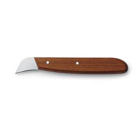 chestnut knife short curved blade smooth cut product photo