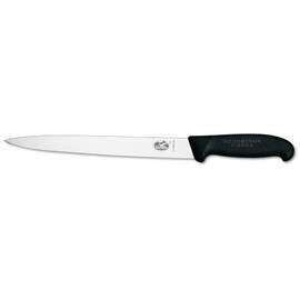 ham slicing knife FIBROX narrow smooth cut | black | blade length 25 cm product photo