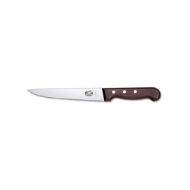 boning knife | larding knife straight blade smooth cut | brown | blade length 25 cm product photo