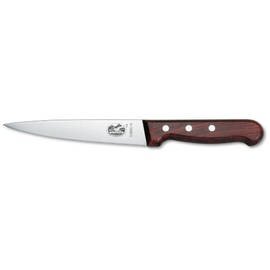 larding knife straight blade smooth cut | brown | blade length 12 cm product photo