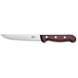boning knife wide straight blade smooth cut | brown | blade length 15 cm product photo