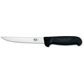 boning knife narrow straight blade smooth cut | black | blade length 18 cm product photo