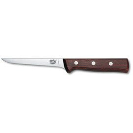 boning knife narrow smooth cut  | American handle | brown | blade length 12 cm product photo