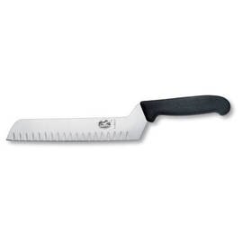 butter knife | soft cheese knife straight blade hollow grind blade | black | blade length 21 cm product photo