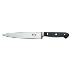 fillet knife DEUTSCHE FORM flexibel forged smooth cut  | riveted | black | blade length 18 cm product photo