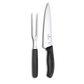 Carving Set SWISS CLASSIC | 2-part black product photo