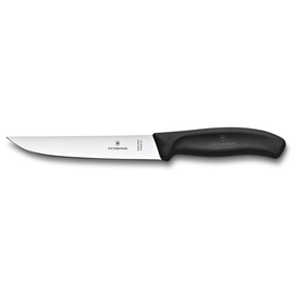 carving knife SWISS CLASSIC | blade length 15 cm | handle colour black L 27.5 cm product photo
