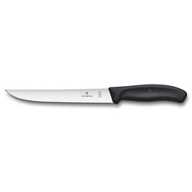 carving knife SWISS CLASSIC | blade length 18 cm | handle colour black L 30.5 cm product photo