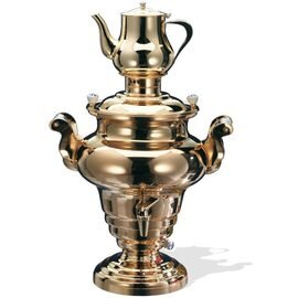 samovar Royal I 230 volts gold plated 15 ltr with pot 2 ltr product photo