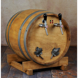 mulled wine tapping plant in wooden barrel 2 pipe with integrated wine pump 400 volts product photo