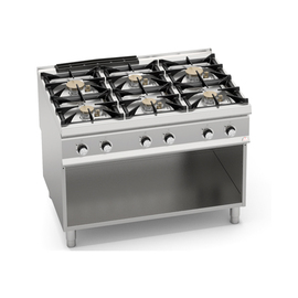 gas stove SG9F6MPSP | 6 x 10 kW product photo