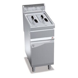 floor standing gas fryer TURBO GL7+7M | 2 basins 2 baskets 14 ltr 11 kW product photo