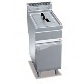 floor standing gas fryer TURBO GL15M | 1 basin 1 basket 15 ltr 12.7 kW (gas) product photo